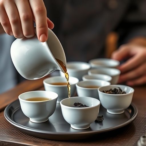 茶艺师泡茶场景