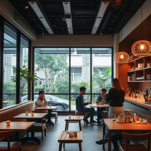 深圳茶肆现代风格