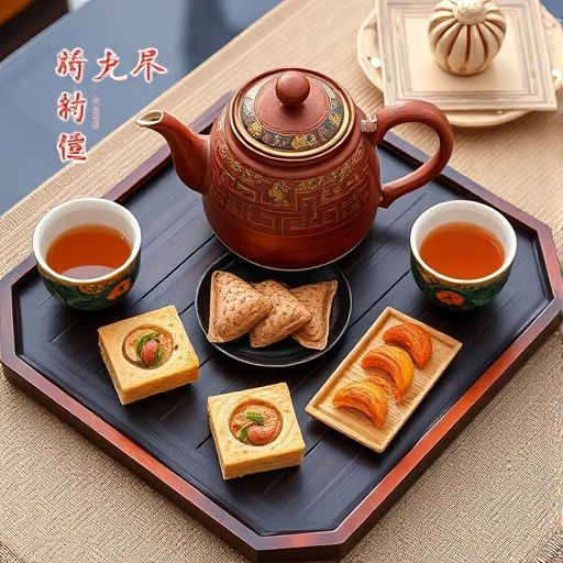 广州天河品茶工作室茶具与茶点