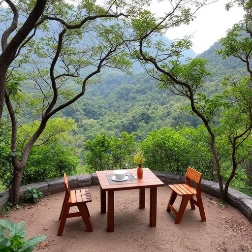 白云山脚下的茶肆