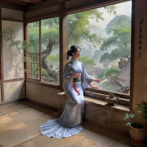 充满意境的中式休闲空间