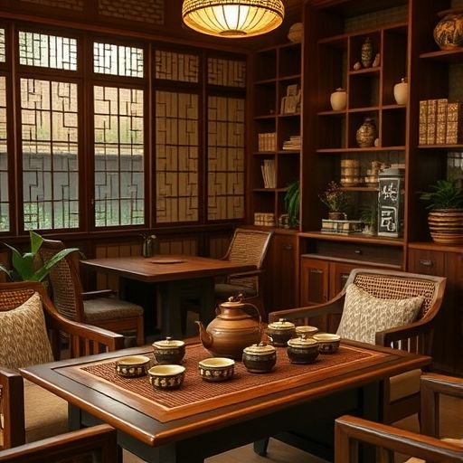 广州品茶工作室内部