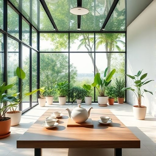 广州喝茶工作室现代风格