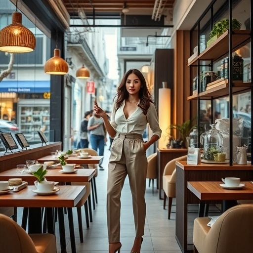 一街一茶店内场景