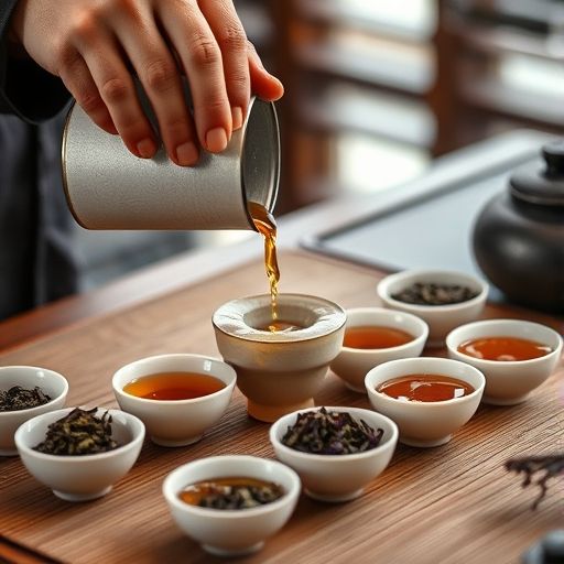 茶艺师泡茶