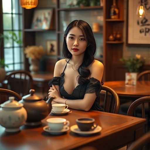 温馨的喝茶空间