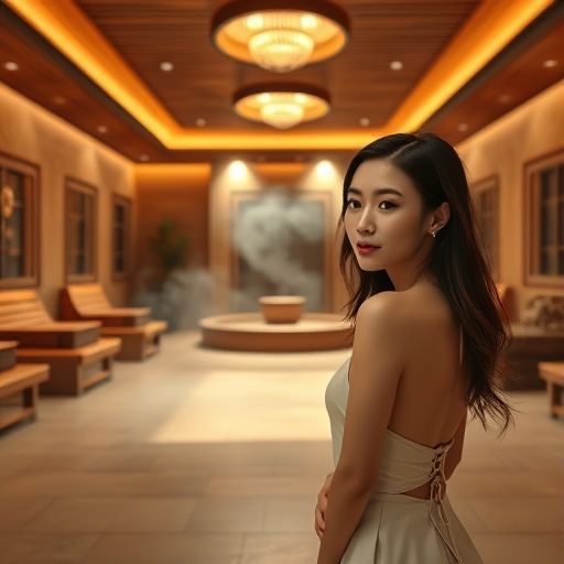广州田力休闲中心环境一角