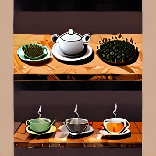 多种茶叶展示