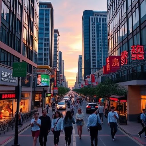 珠江新城街景
