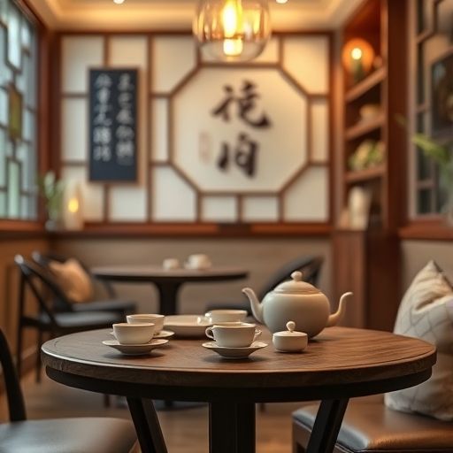 深圳福田茶肆内部