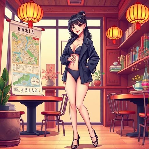 龙华茶肆分布地图