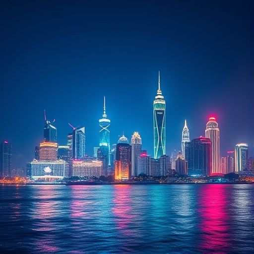 广州城市夜景