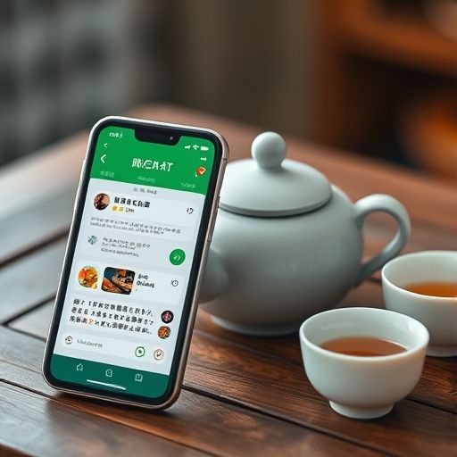 微信与深圳新茶