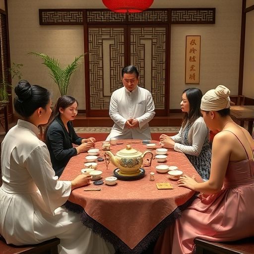 广州高端品茶上课场景
