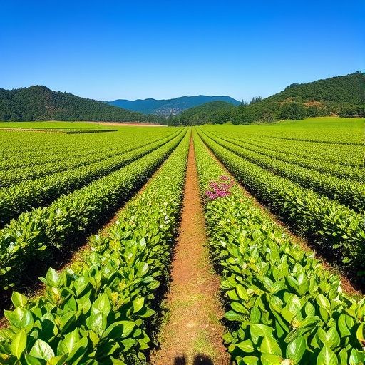 白云区茶园风光