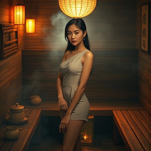 广州桑拿会所汗蒸房实景拍摄
