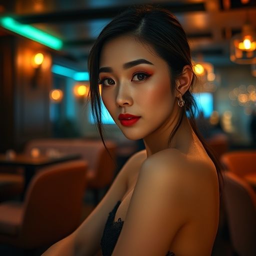夜场休闲区域