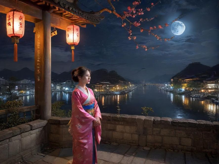 广州夜场会所夜景外观图