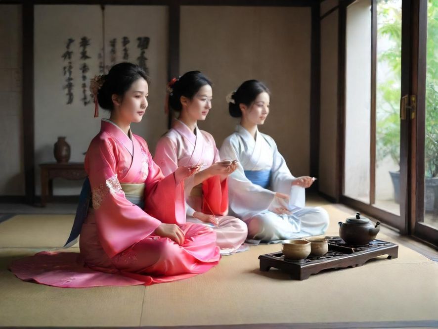 温馨茶室角落