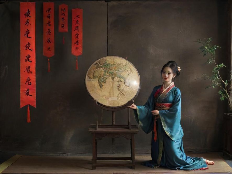 一群年轻人在一家充满艺术气息的咖啡馆里围坐交流，每个人脸上都洋溢着笑容，桌面摆放着咖啡和甜点，营造出轻松愉快的社交氛围。