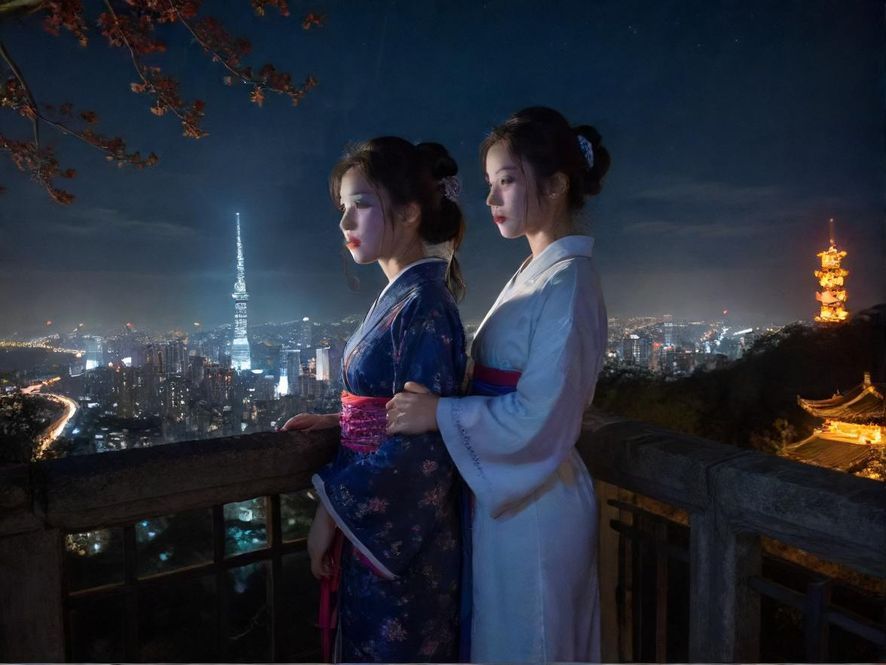 深圳夜场霓虹灯