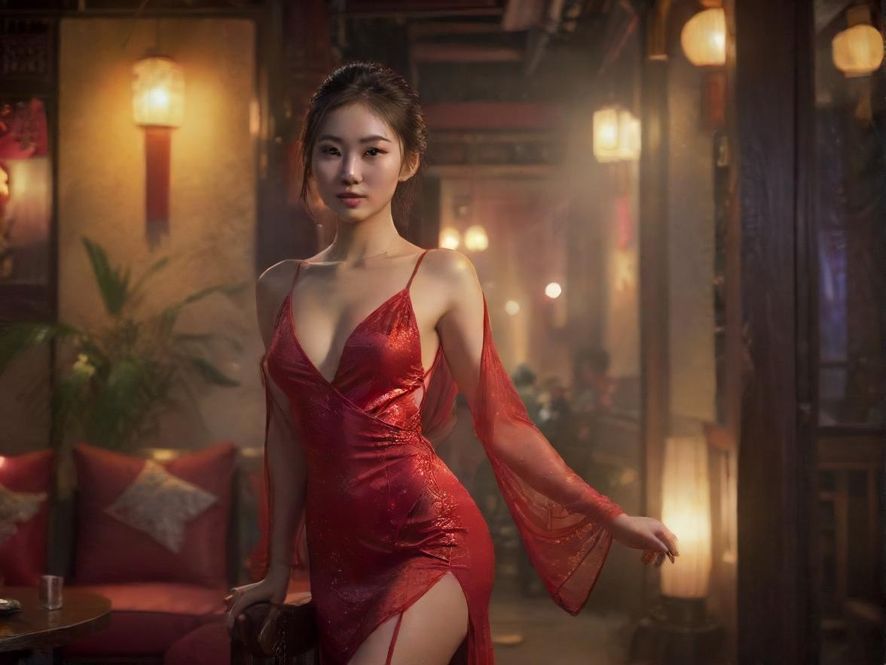 广东悦来香会所休息区实景