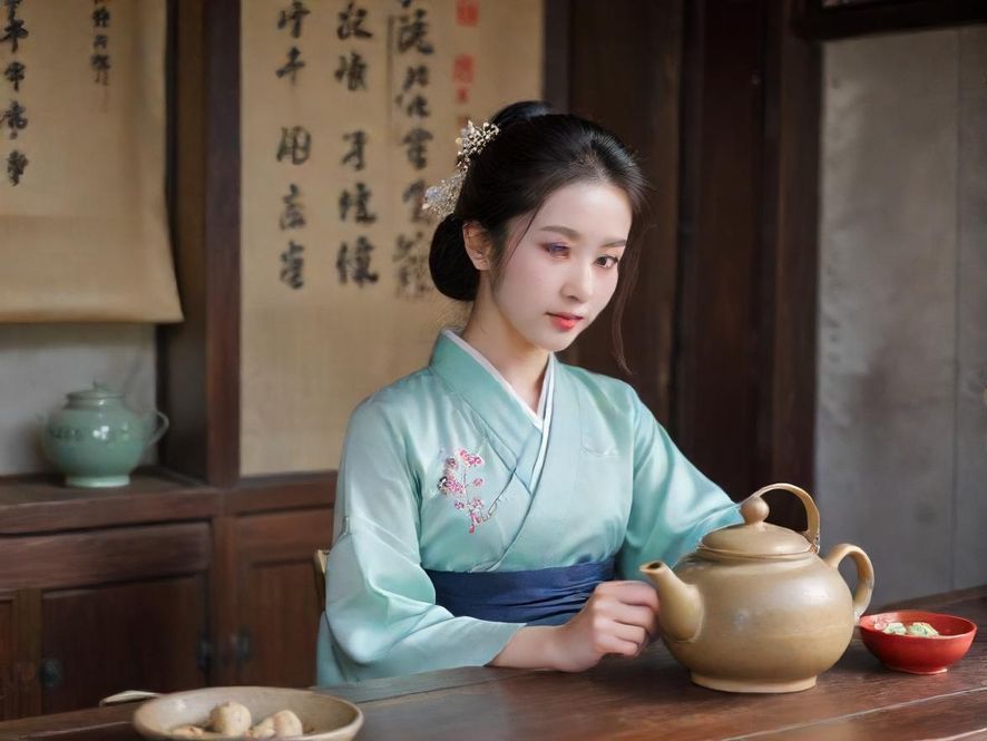 广州隐藏茶社雅致包厢实景