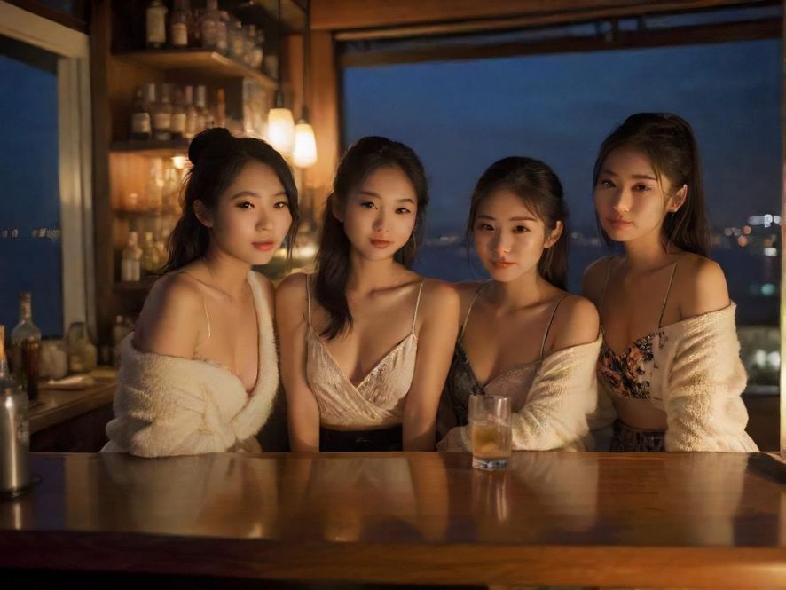 广佛夜生活酒吧场景