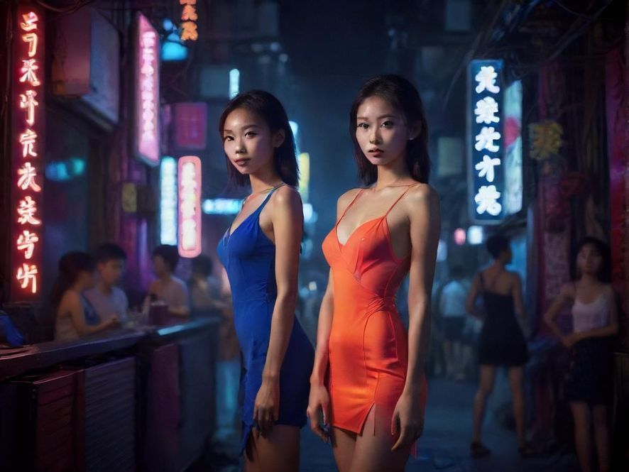 深圳夜色下的休闲场所