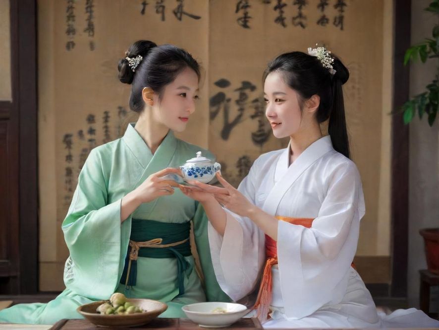 广佛隐藏茶社内部一角