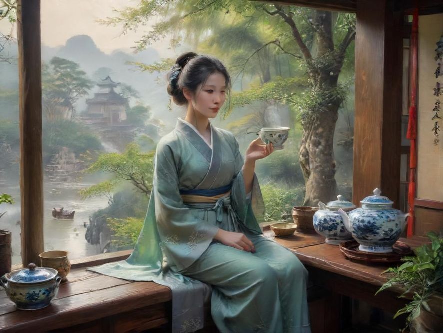 广州隐藏茶社温馨环境实拍