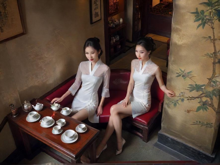 广州高端喝茶预约私密包厢环境
