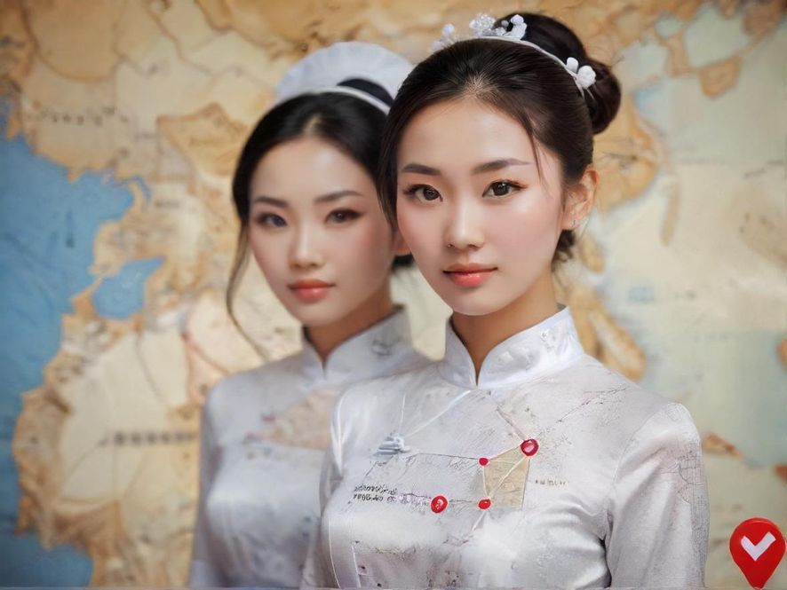 电子地图上的标记符号