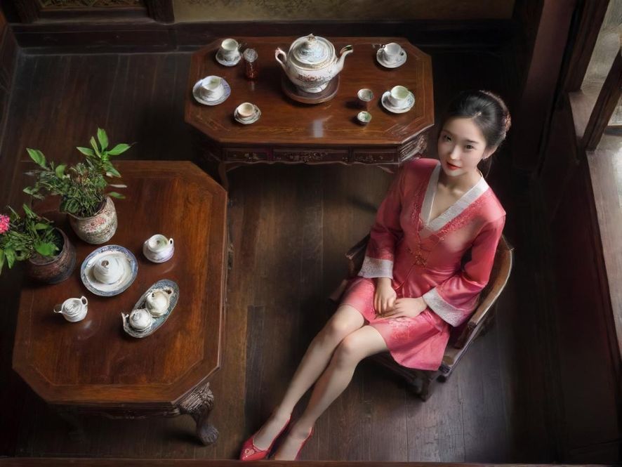 广州高端茶肆内部环境