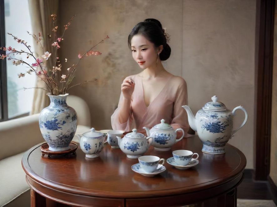 广州天河品茶外卖室内场景