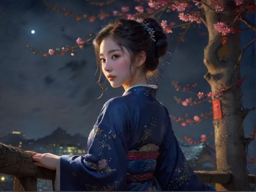 广州天河夜色迷人