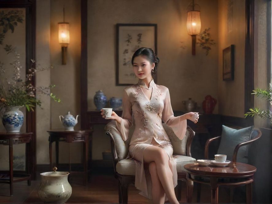 轻松愉快的交流场景