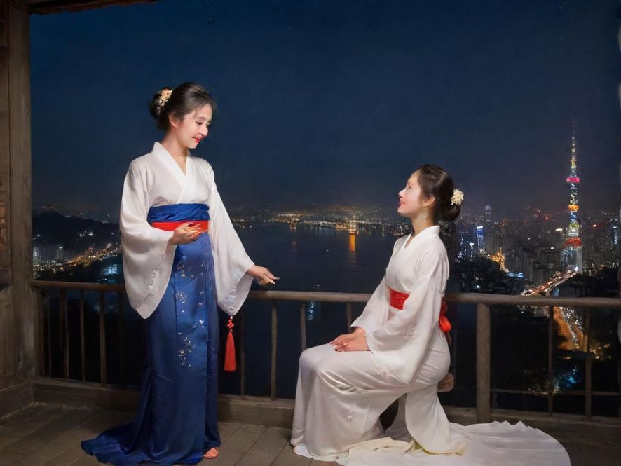 高端夜场会所休息区一角