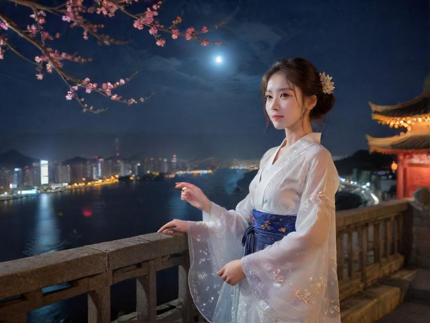 广州夜场会所外观夜景