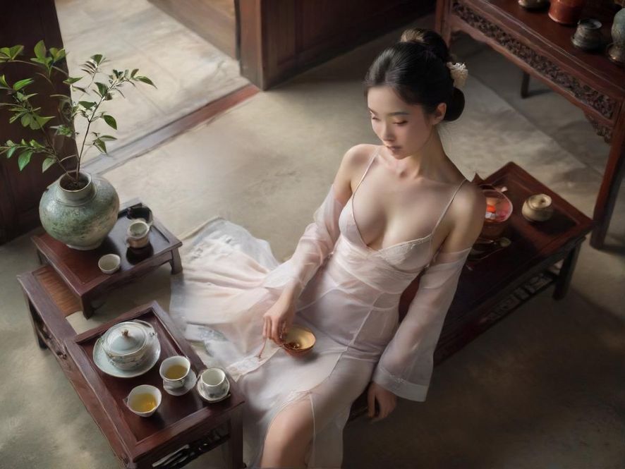 广州天河品茶外卖茶艺场景