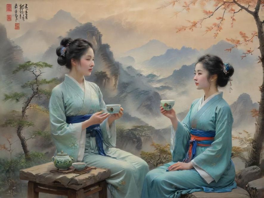 佛山一处私密休闲茶社的舒适内景，营造安静雅致的氛围