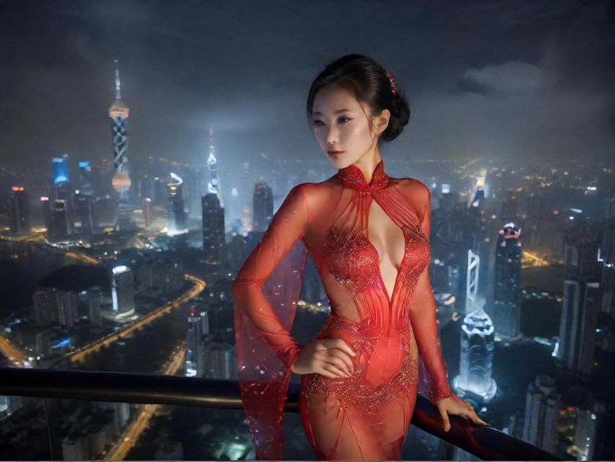 深圳高端会所夜景全貌
