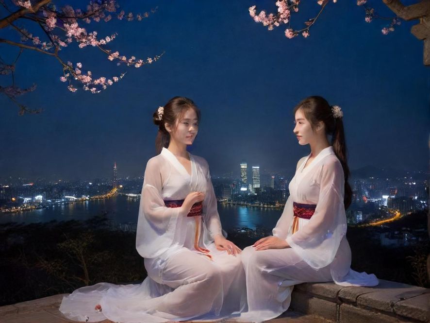 广州夜场会所夜景