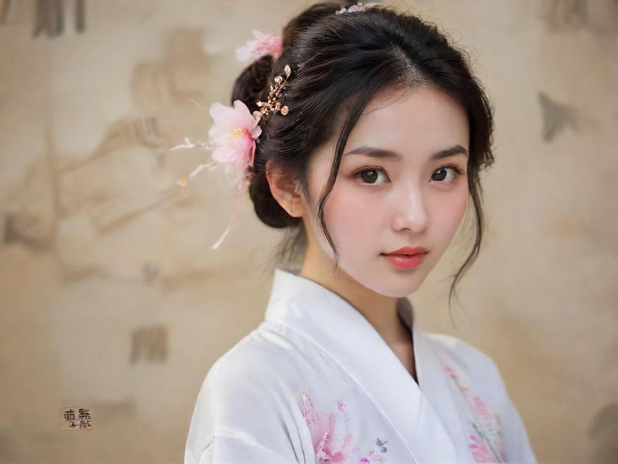 一位气质优雅的女性在光线柔和的私享空间中，侧身而坐，享受片刻的宁静与放松。