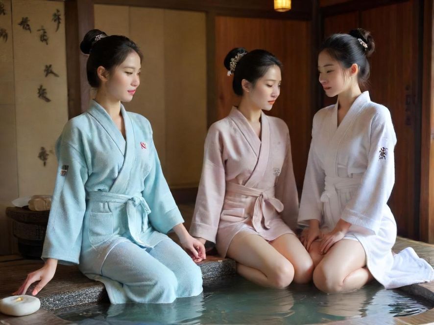 技师为顾客提供专业服务