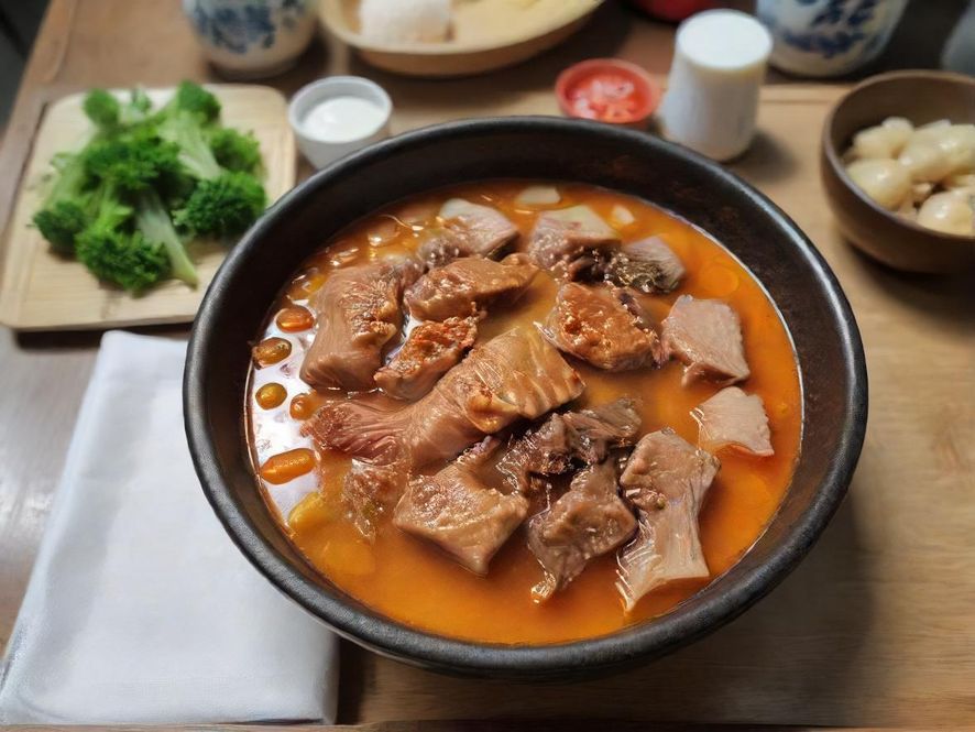 一间布置温馨、灯光柔和的私密按摩房,带有东南亚风格的装饰,床铺舒适整洁。