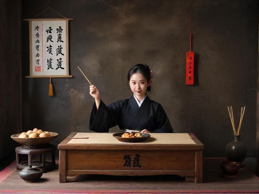 私密会所包厢内,桌上摆放着精致的甜点和饮品,营造出优雅奢华的氛围。